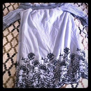 Flirty Blu Pepper Dress EUC